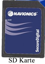 µSD-Karte zum Update blank NAVIONICS Updates 