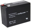 Sounder battery 10Ah Multipower cycle