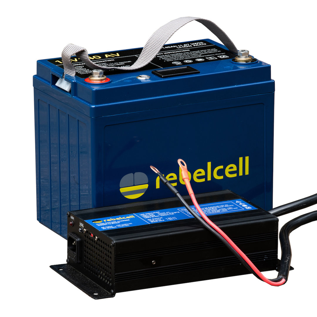 Catena Imperialism vertical Rebelcell Li-ion Battery 12V140Ah+Charger -Technology for anglers